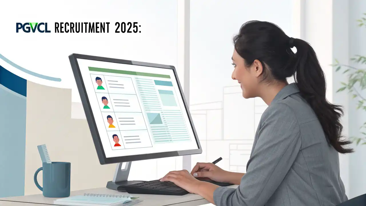 PGVCL Recruitment 2025: ઓનલાઈન અરજી કેવી રીતે કરવી?