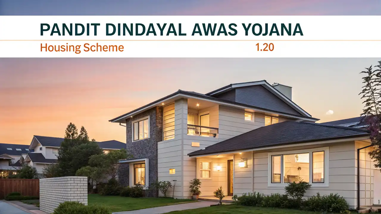 Pandit Dindayal Awas Yojana Housing Scheme: નવી અરજી ફોર્મ ભરી 1.20 લાખની સહાય