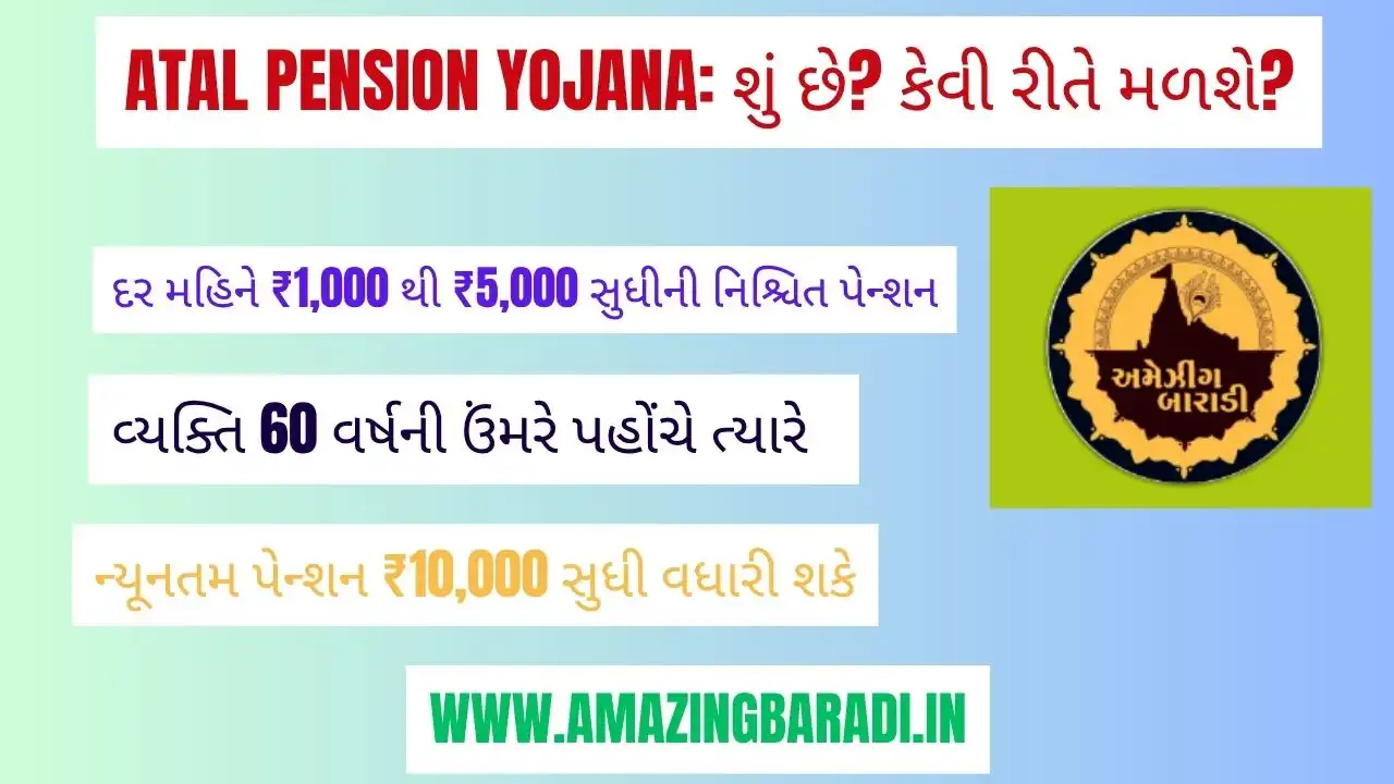 Atal Pension Yojana: શું છે? કેવી રીતે મળશે?