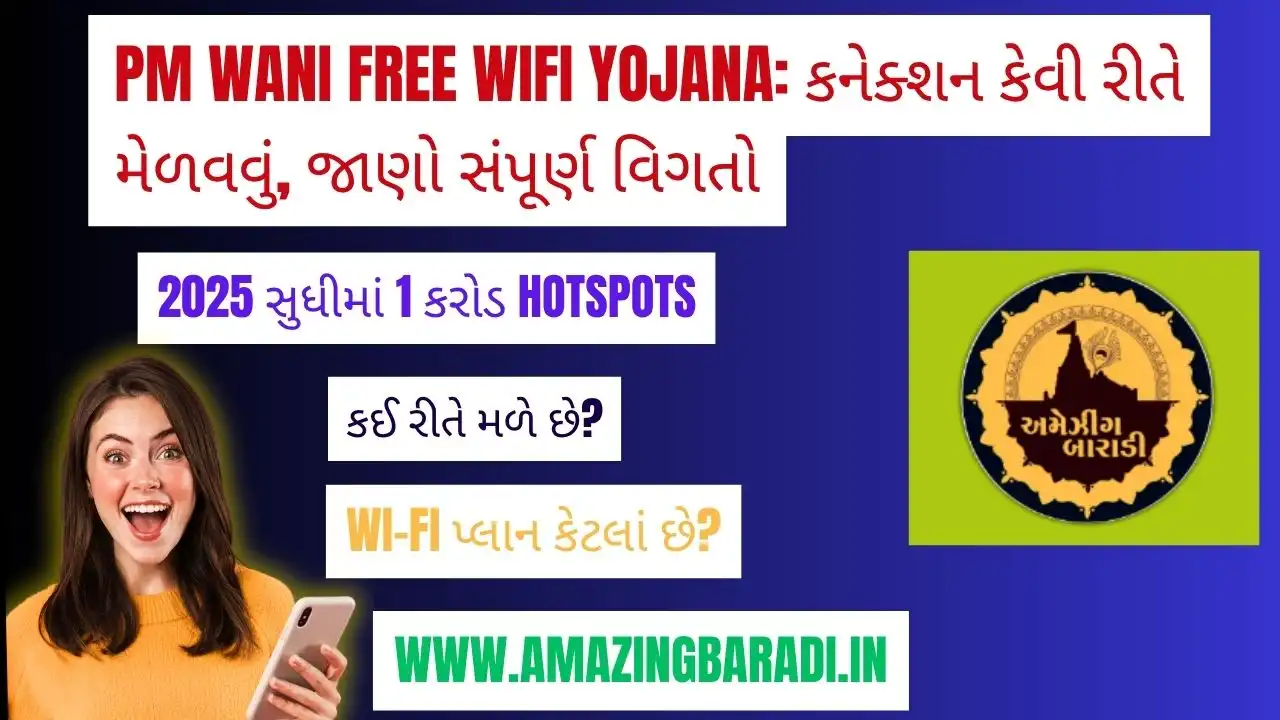 PM WANI Free WiFi Yojana: કનેક્શન કેવી રીતે મેળવવું