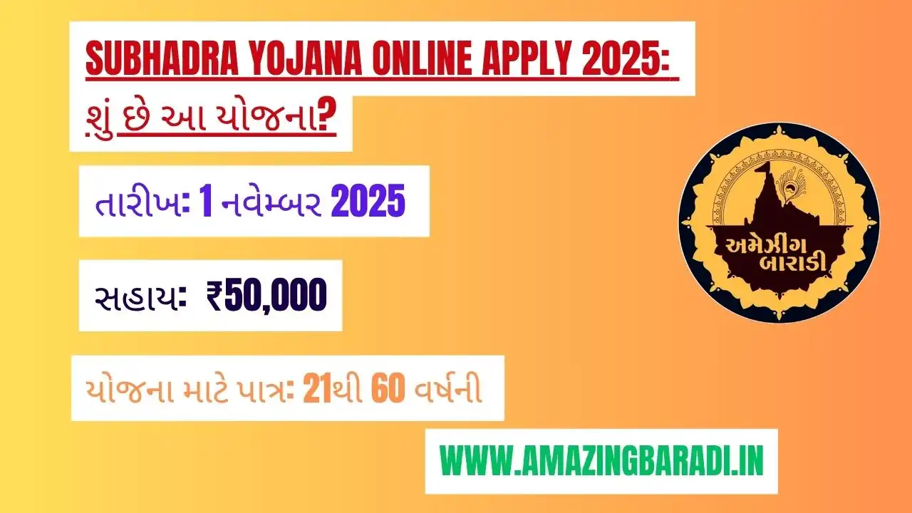 Subhadra Yojana Online Apply 2025 શું છે આ યોજના