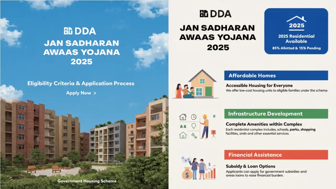 Dda Jan Sadharan Awaas Yojana 2025 Brochure