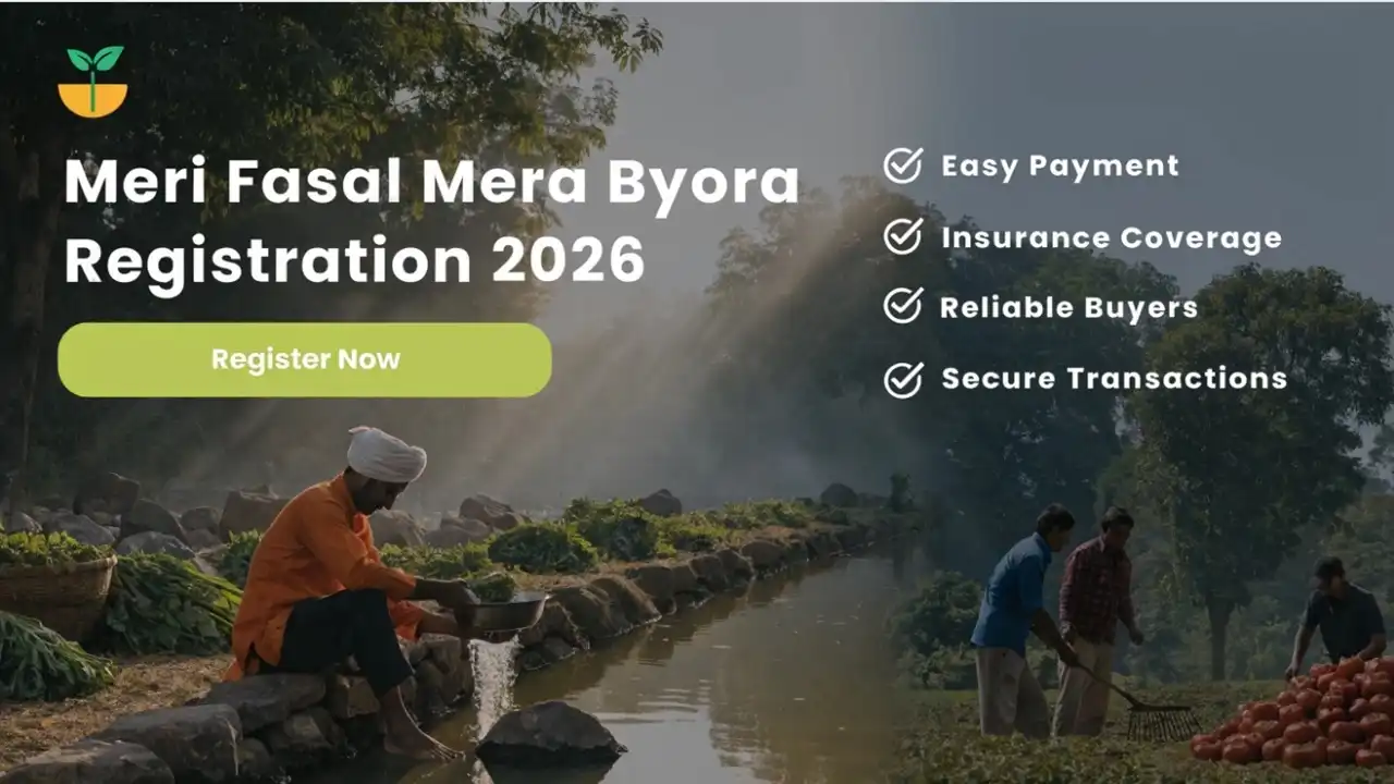 Meri Fasal Mera Byora Registration 2026