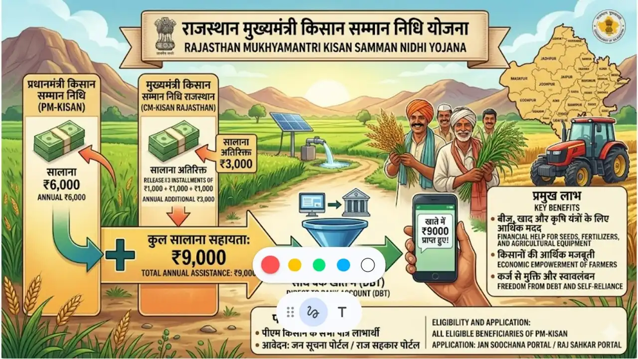 CM Kisan Samman Nidhi Yojana Rajasthan