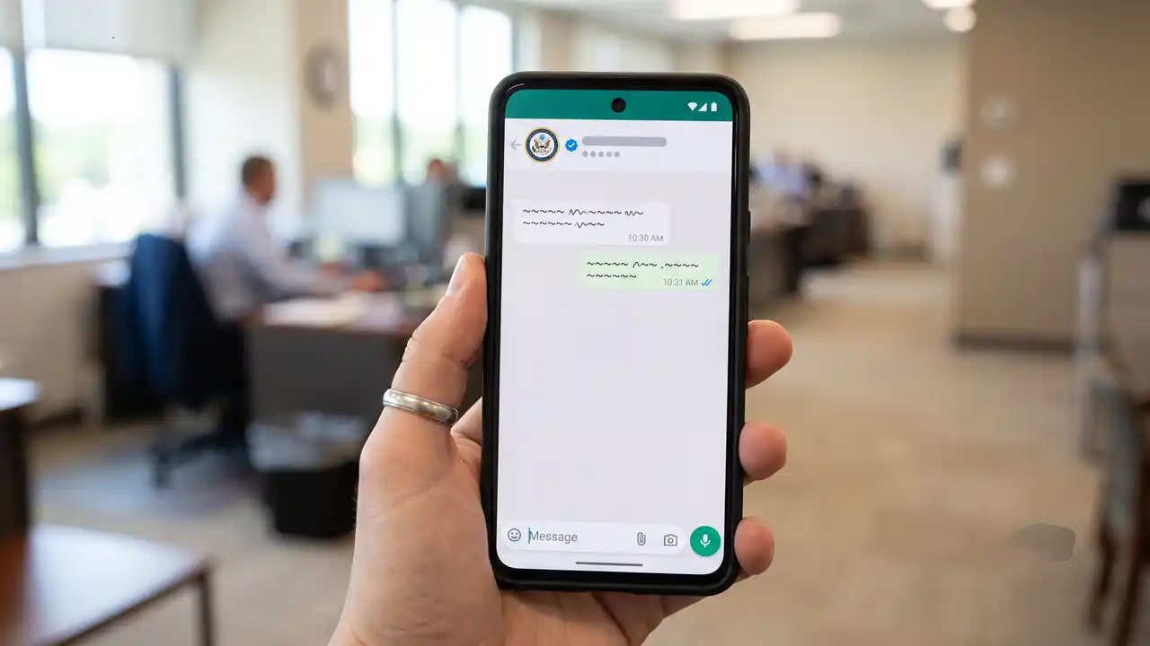 government query whatsapp username